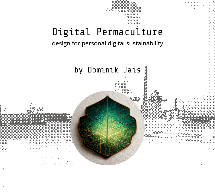 Digital Permaculture - partial of the book cover Digital Permaculture - partial of the book cover