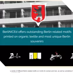 Website screenshot of Berliniced.com