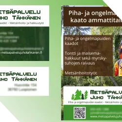 Metsäpalvelu Juho Tähkänen Print Materials