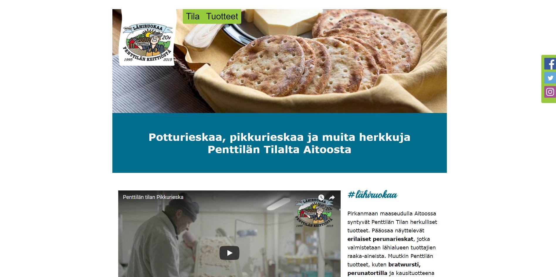 www.potturieska.fi front page www.potturieska.fi front page