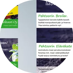 Humuspehtoorin mainokset