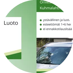 Taksiyrityksen käyntikortit ja flyer